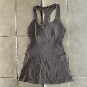 Lululemon tank with build in sports bra